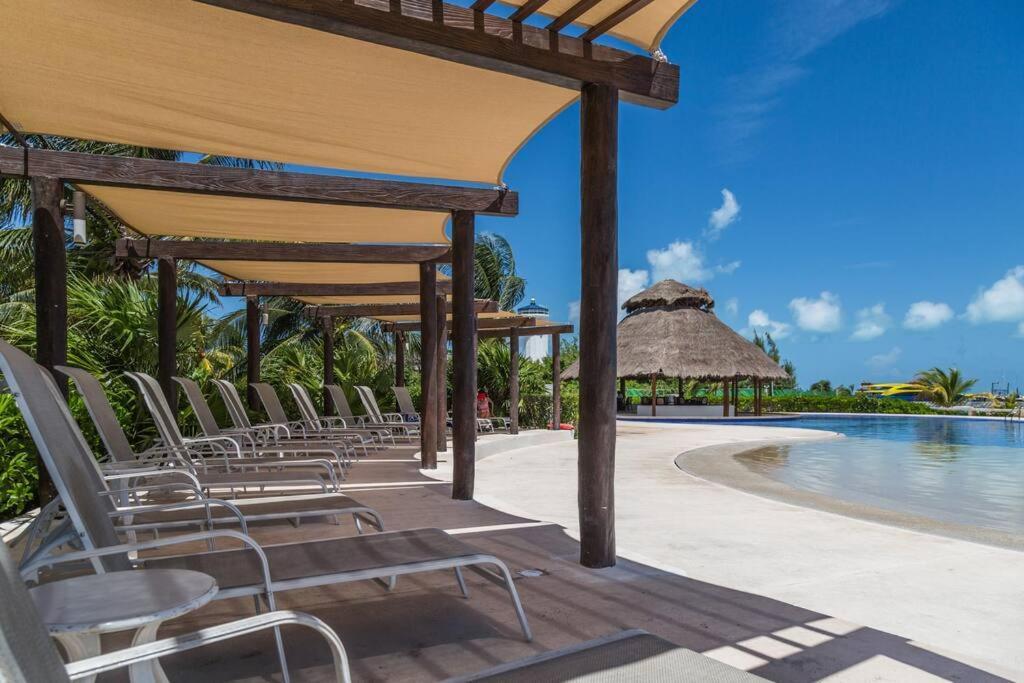 Reef Beachfront 3Bdr Apartment By Casa Paraiso Cancún Kültér fotó